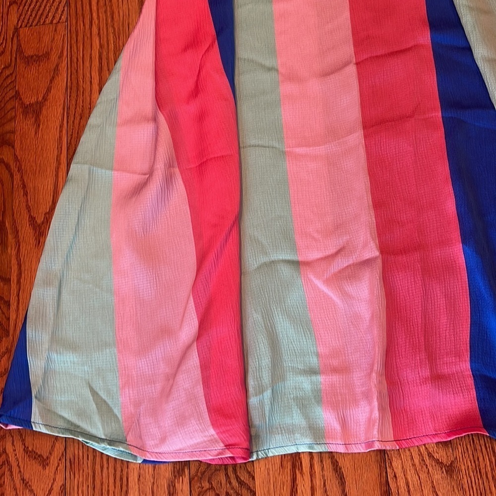๐ HOST PICK ๐ NWT LuLaRoe Striped Endless Maxi Dress Small - Picture 5 of 12